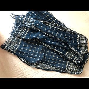 Madewell geometric scarf